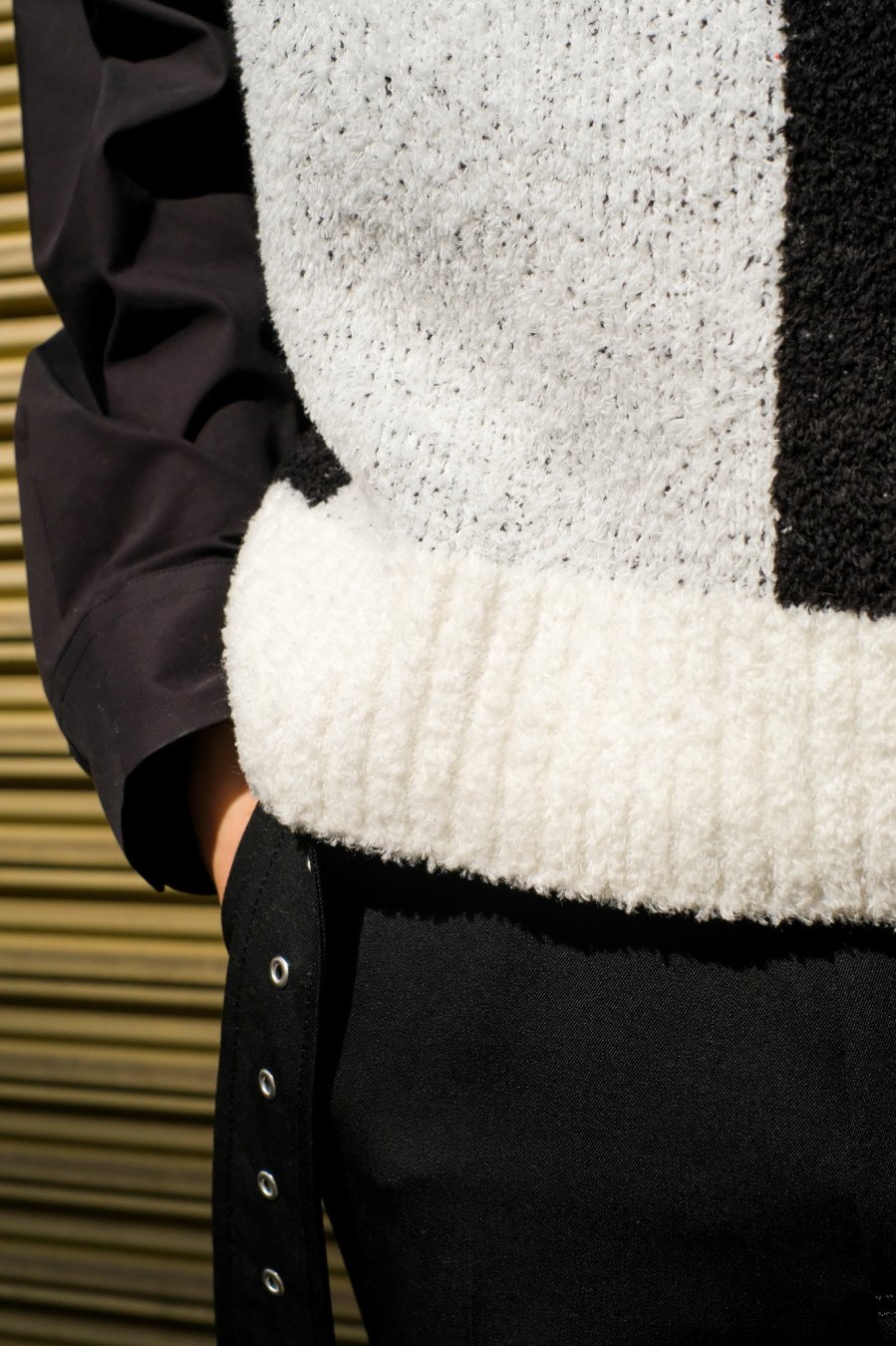 オンラインストアサイト LITTLEBIG 22SS Pattern Knit Vest ニット