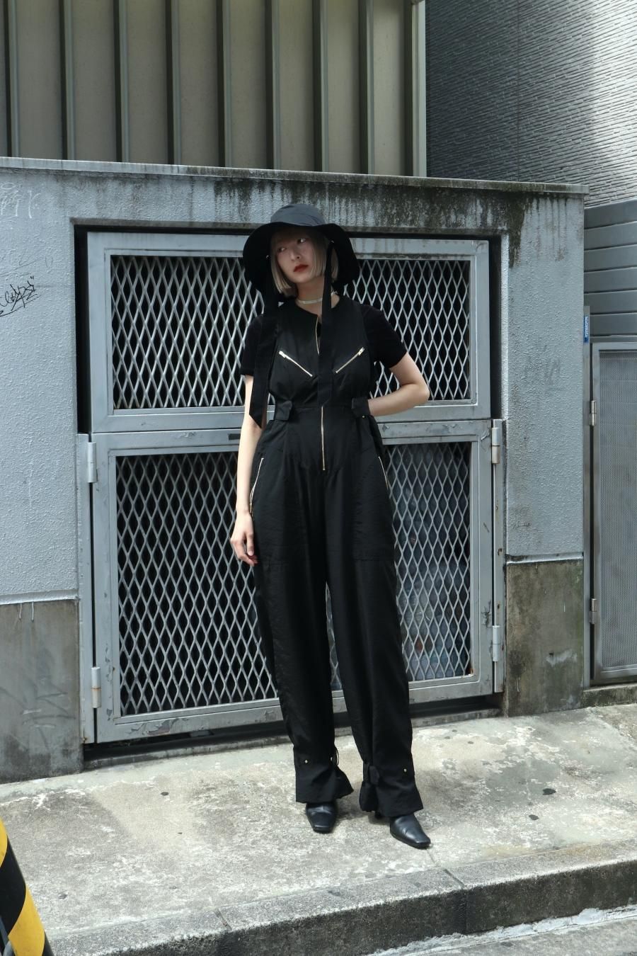 FETICO（フェティコ）のSLEEVELESS NYLON JUMPSUITS（ジャンプスーツ