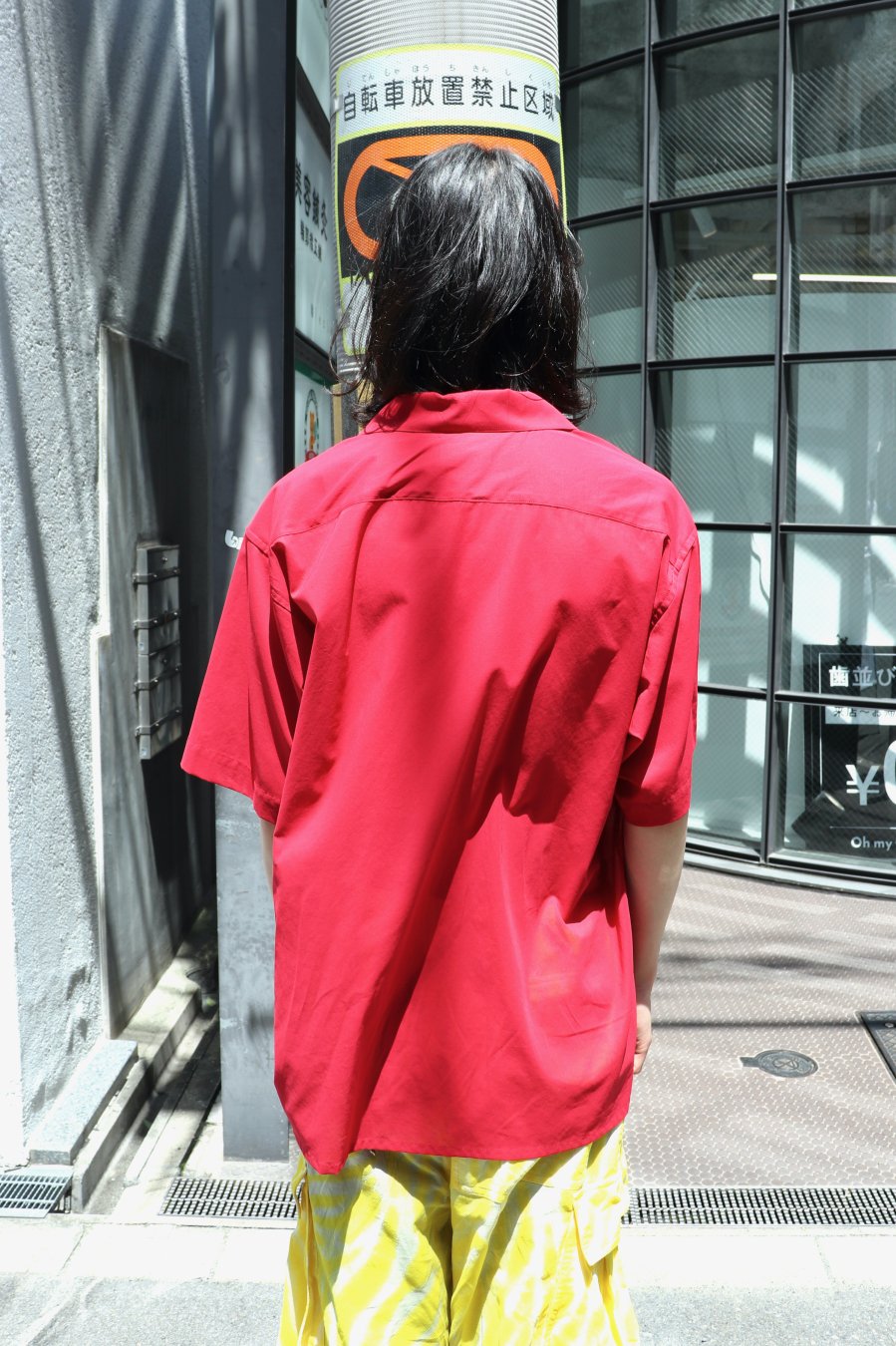 LITTLEBIG（リトルビッグ）のPeaked Lapel Color S/S SH Red or Pink(シャツ)の通販サイト-大阪 堀江  PALETTE art alive（パレットアートアライヴ）-