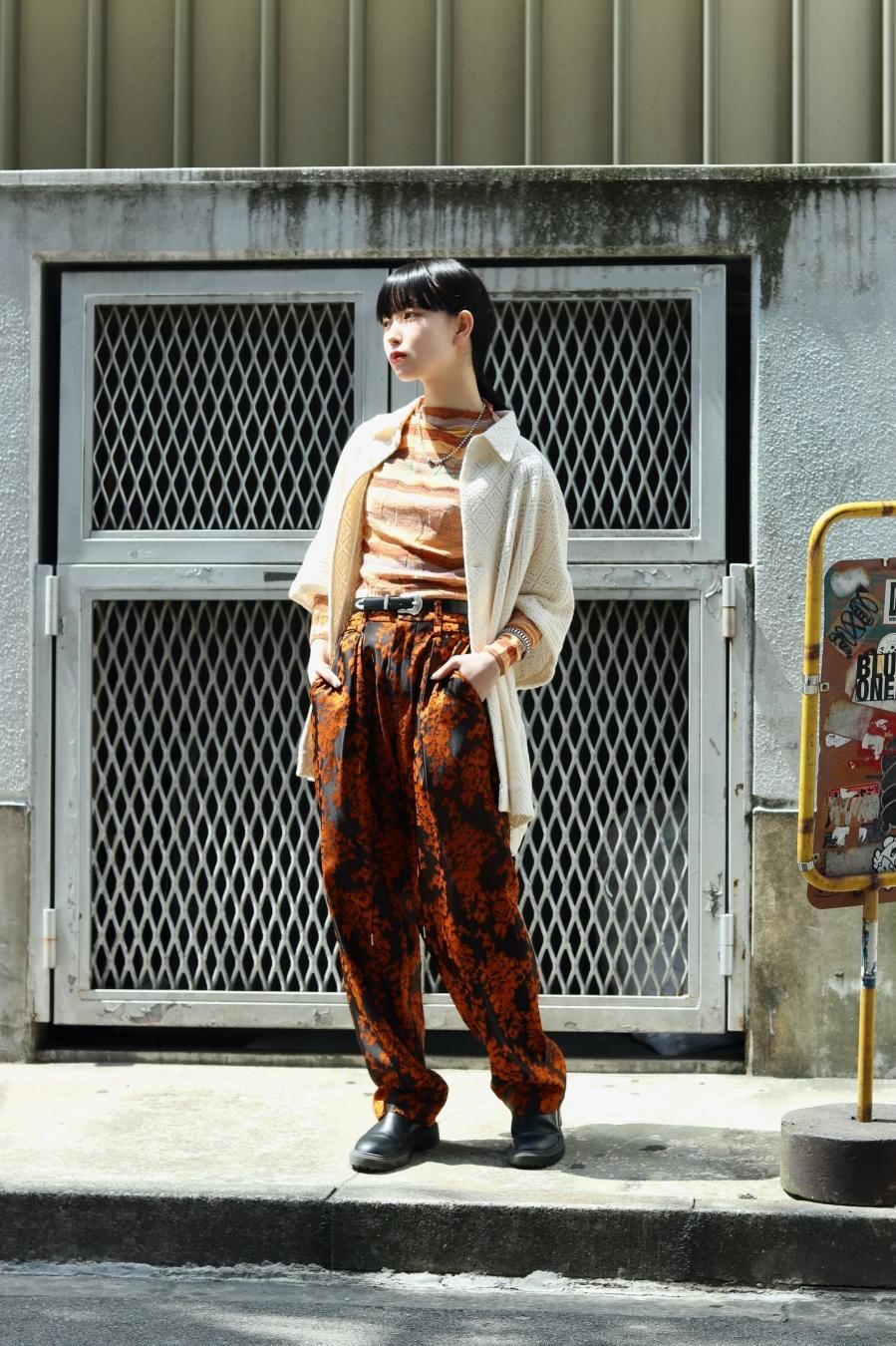 ヒート belper 22ss jacquard pants ベルパー ジャカードパンツ