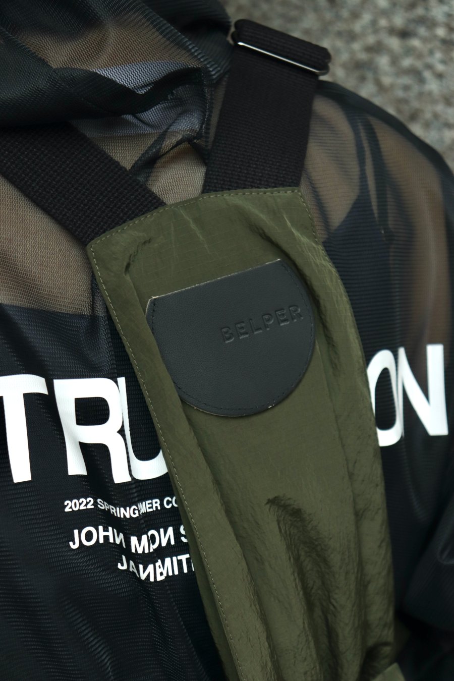 トップス即完売 BELPER NYLON RIPSTOP VEST - ベスト/ジレ