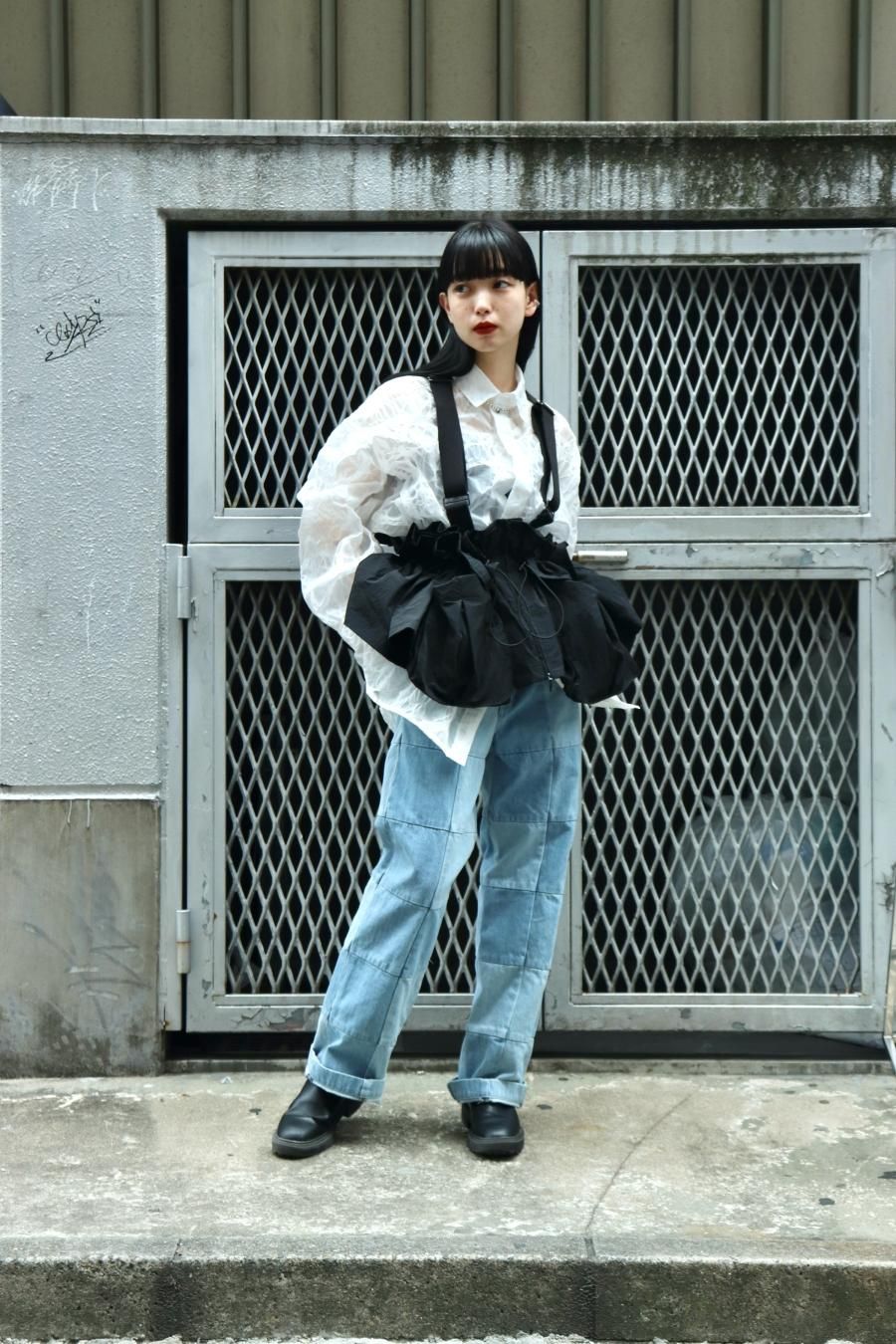 BELPER（ベルパー）のPATCHWORK DENIM PANTS INDIGO（パンツ）の通販 ...