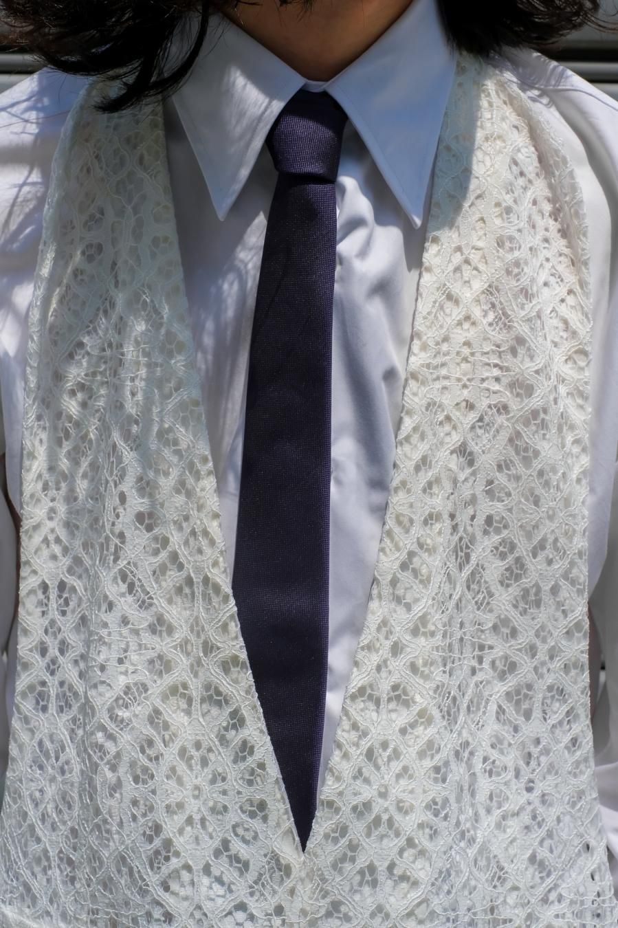 Nobuyuki Matsui(ノブユキ マツイ)のwaist coat lace(ベスト Nobuyuki Matsui(ノブユキ マツイ)のwaist coat lace(ベスト