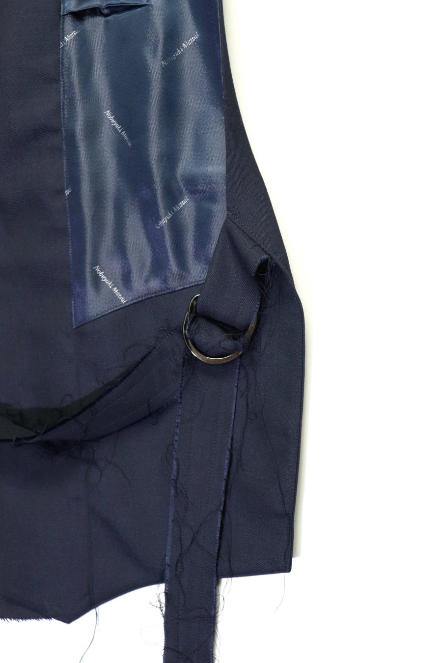 Nobuyuki Matsui（ノブユキ マツイ）のwaist coat NAVY（ベスト）の通販サイト-大阪 堀江 PALETTE art  alive（パレットアートアライヴ）-