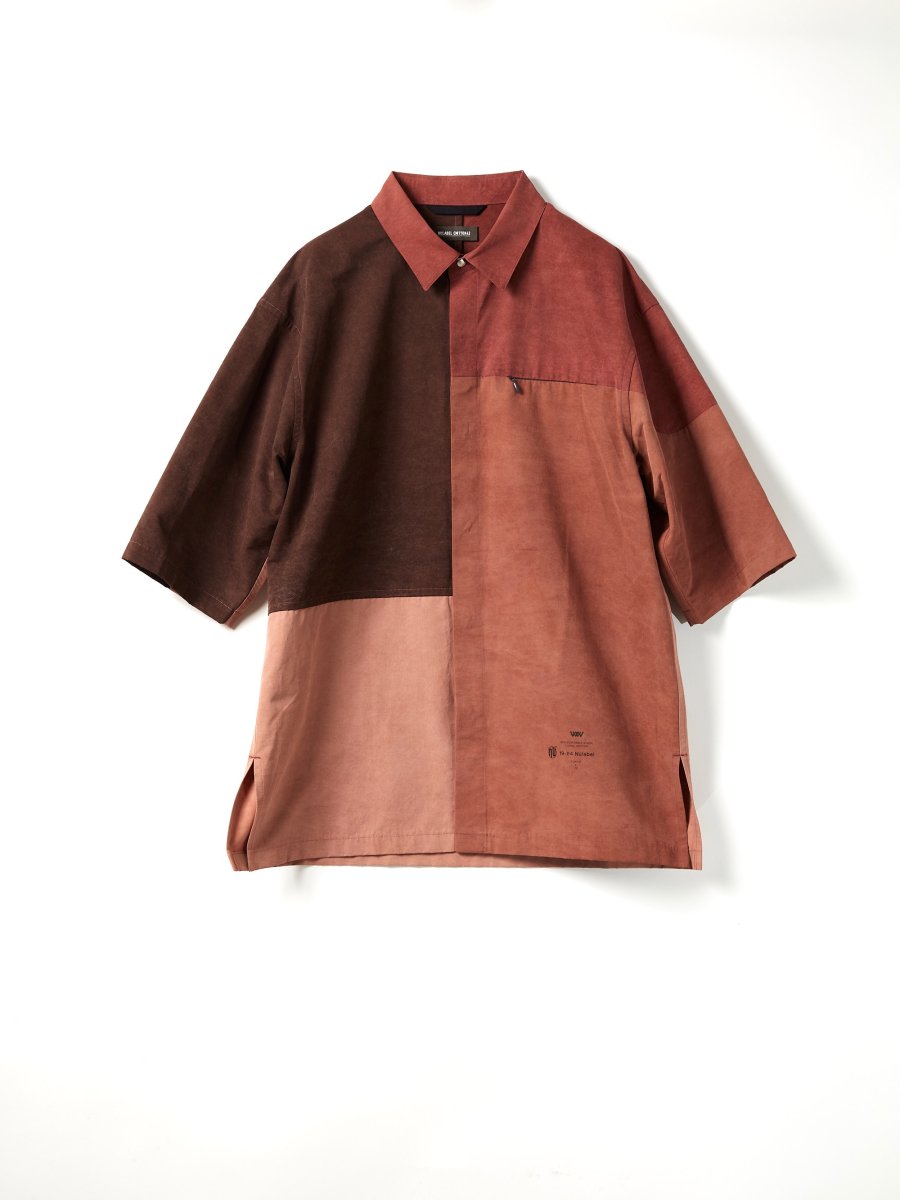 NULABEL  22SS PATCH WORK SHIRT(MULTI B)<img class='new_mark_img2' src='https://img.shop-pro.jp/img/new/icons15.gif' style='border:none;display:inline;margin:0px;padding:0px;width:auto;' />