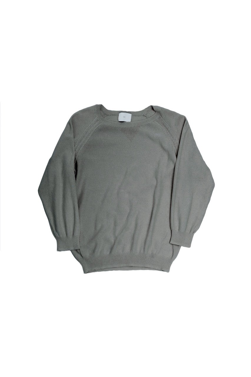 SUGARHILL（シュガーヒル）のCOTTON LONG SLEEVE KNIT GREENの通販 