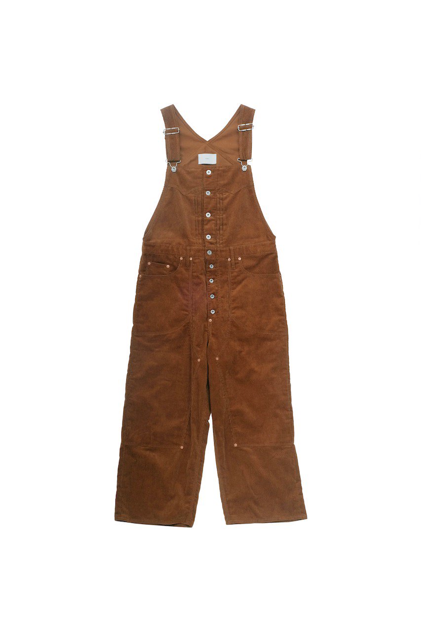 SUGARHILL（シュガーヒル）のCORDUROY OVERALL BROWNの通販サイト-大阪 堀江 PALETTE art  alive（パレットアートアライヴ）-