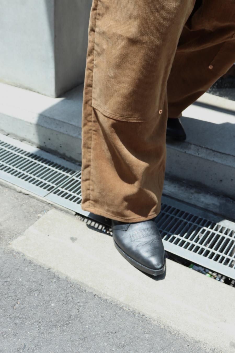 SUGARHILL（シュガーヒル）のCORDUROY OVERALL BROWNの通販