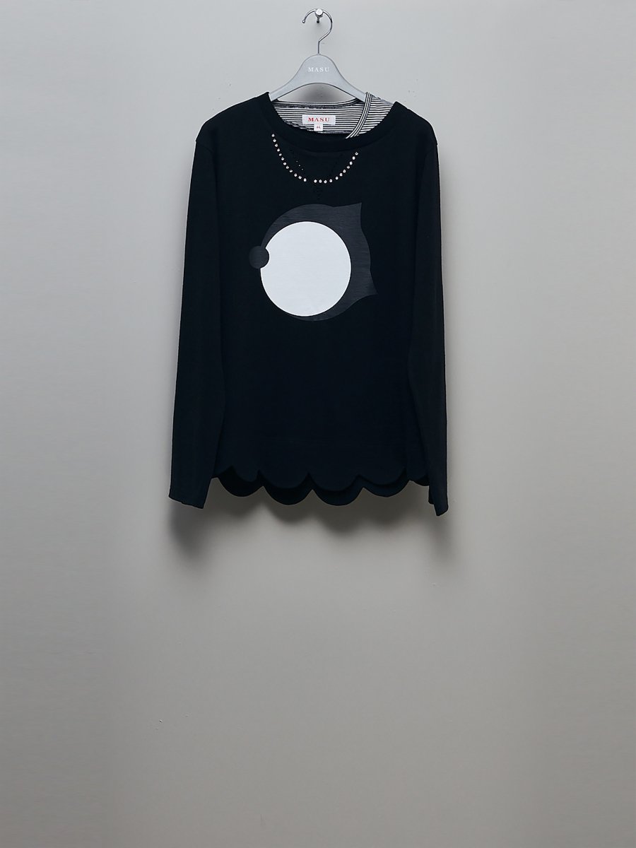 MASU（エムエーエスユー）のCOMIC LONG SLEEVE T-SHIRT BLACKの通販