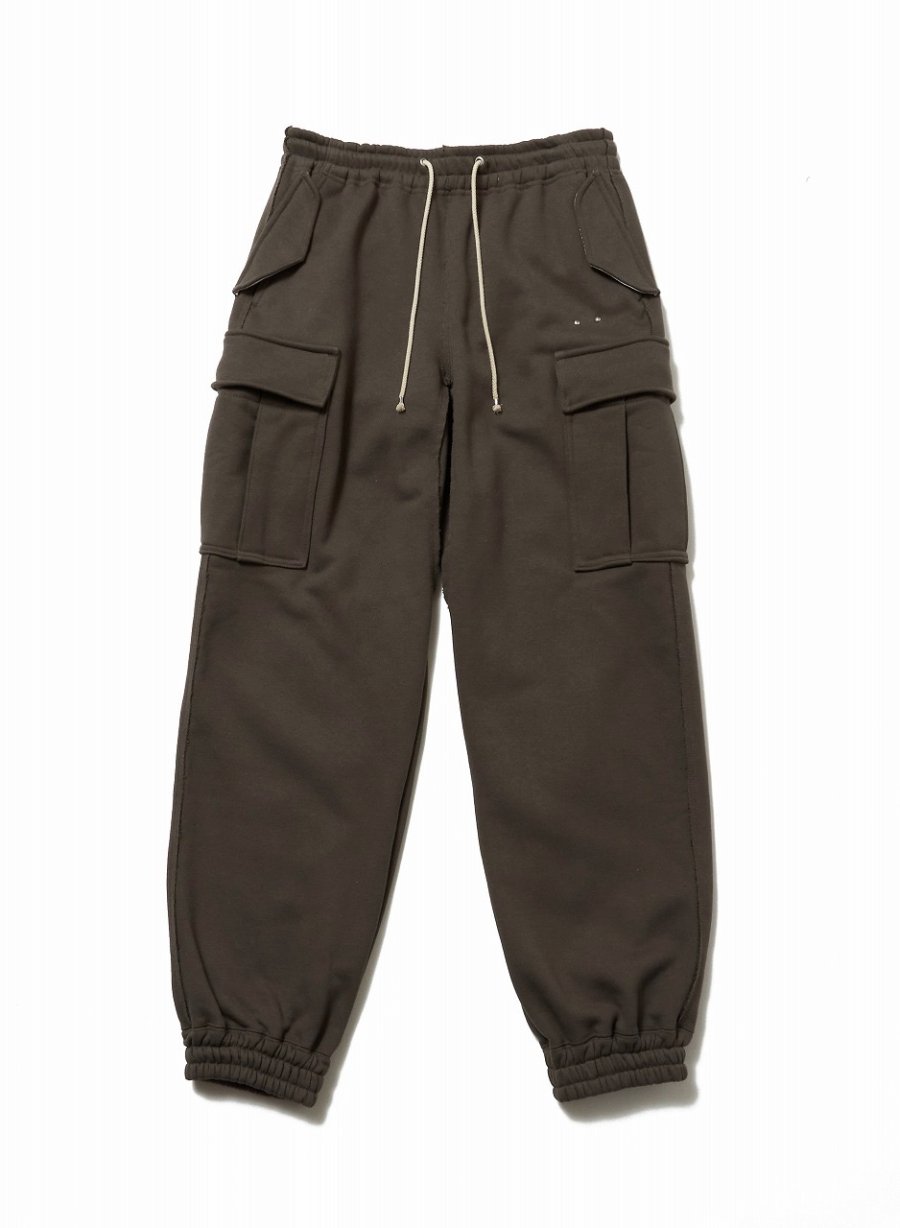 SUGARHILL  RAW EDGE CARGO SWEAT PANTS(CHARCOAL BLACK)<img class='new_mark_img2' src='https://img.shop-pro.jp/img/new/icons15.gif' style='border:none;display:inline;margin:0px;padding:0px;width:auto;' />