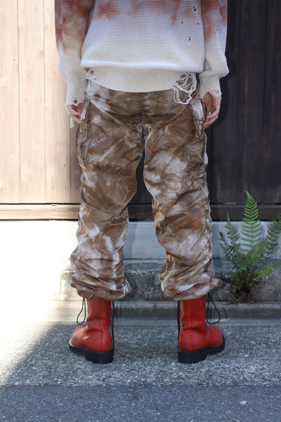 SUGARHILL（シュガーヒル）のPOUR CAMO CARGO PANTS SAND BROWNの通販サイト-大阪 堀江 PALETTE art  alive（パレットアートアライヴ）-