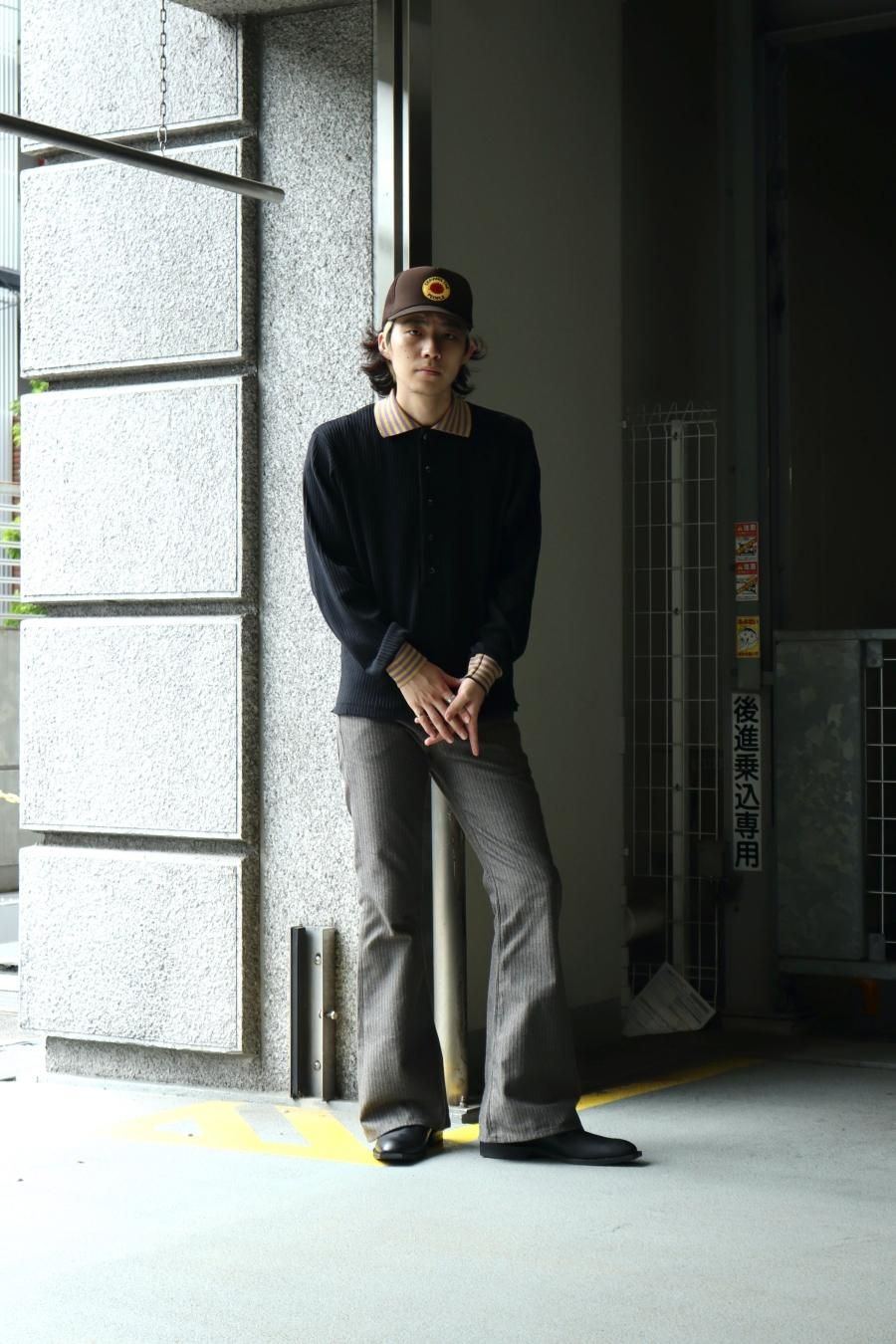 SUGARHILL（シュガーヒル）のHERRINGOBONE BELL BOTTOM DENIM PANTSの通販サイト-大阪 堀江 PALETTE  art alive（パレットアートアライヴ）-