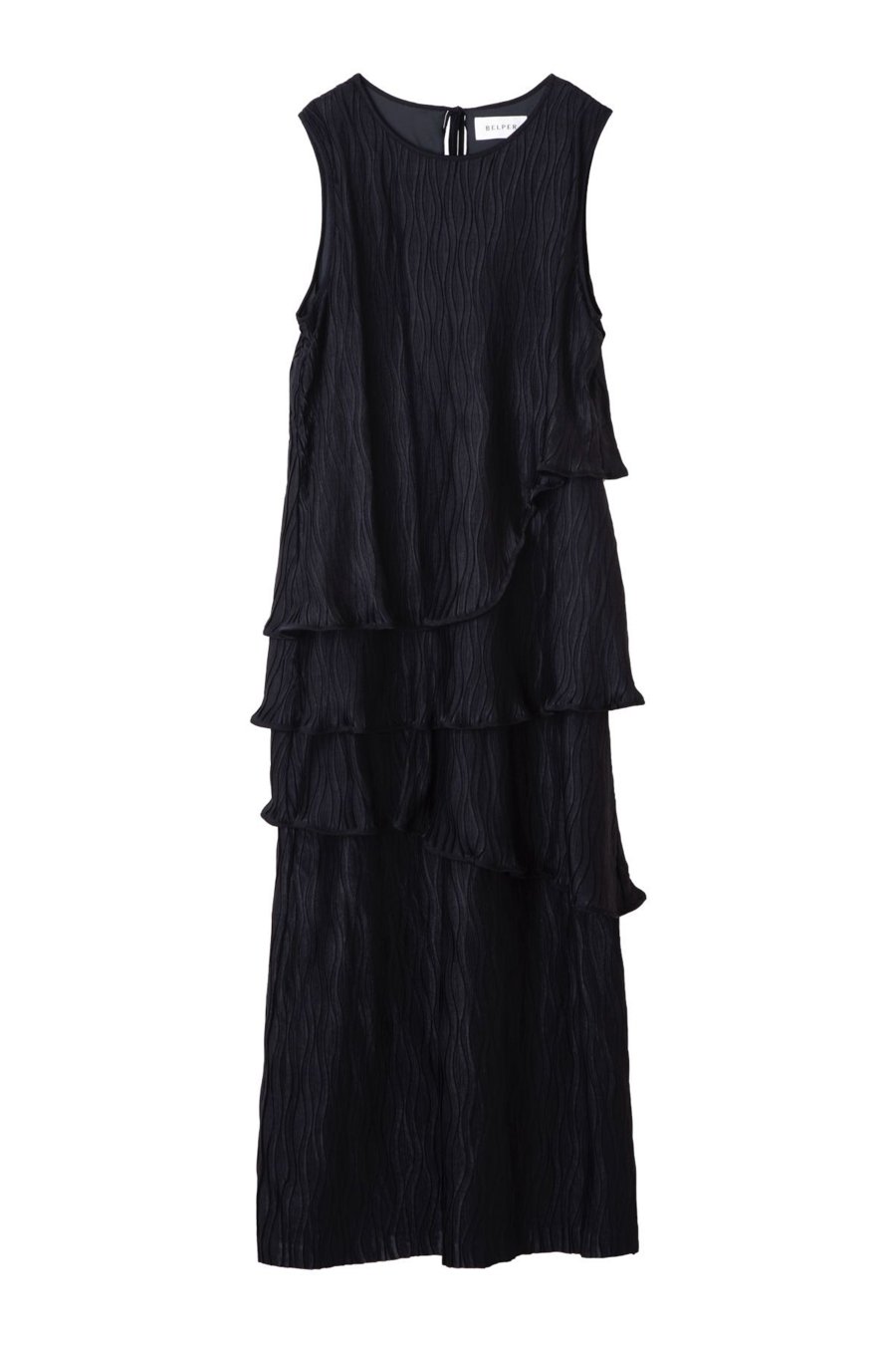 BELPER 22ss PLEATED DRESS(BLACK)<img class='new_mark_img2' src='https://img.shop-pro.jp/img/new/icons15.gif' style='border:none;display:inline;margin:0px;padding:0px;width:auto;' />