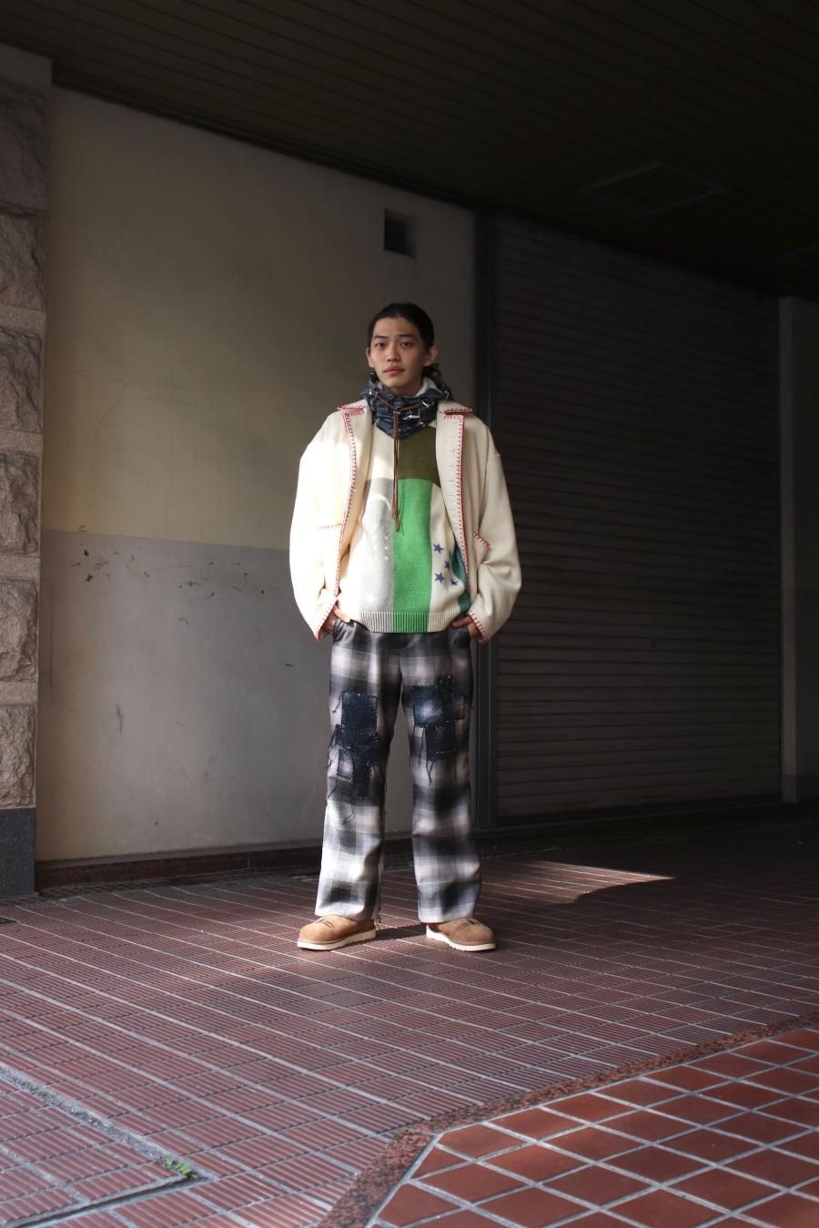 激安先着激安先着MASU 22aw RAINBOW DUST FLARE PANTS スラックス