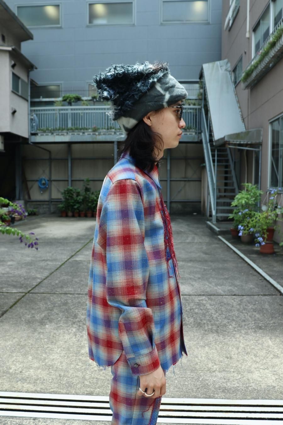 19440円買蔵 杉田 一番人気 MASU 22aw RAINBOW DUST SHIRT トップス 極