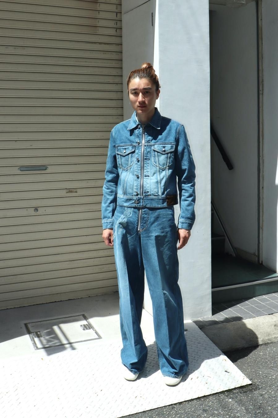 【最安値！】masu 22aw BAGGY FIT JEANS