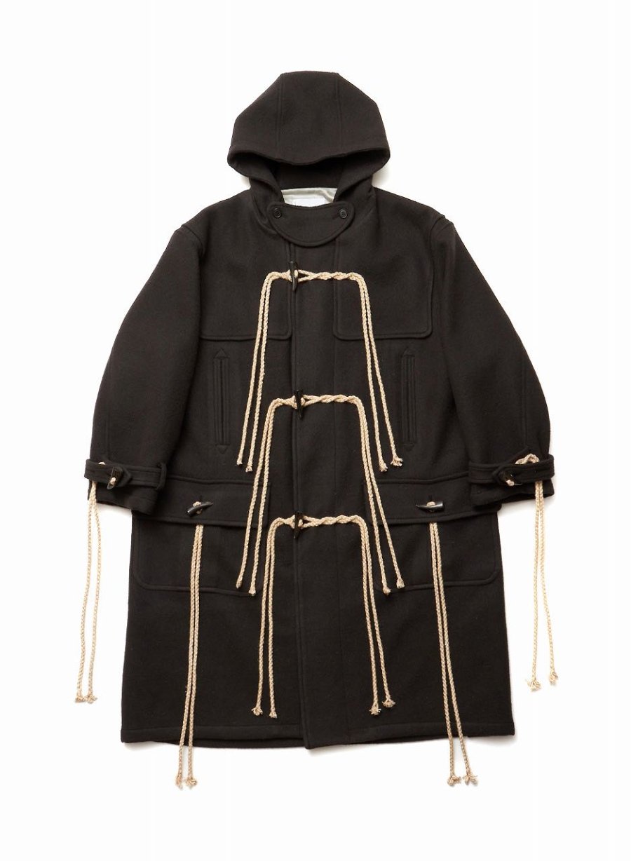 SUGARHILL  22aw CORDED DUFFLE COAT(CHARCOAL BLACK)<img class='new_mark_img2' src='https://img.shop-pro.jp/img/new/icons15.gif' style='border:none;display:inline;margin:0px;padding:0px;width:auto;' />