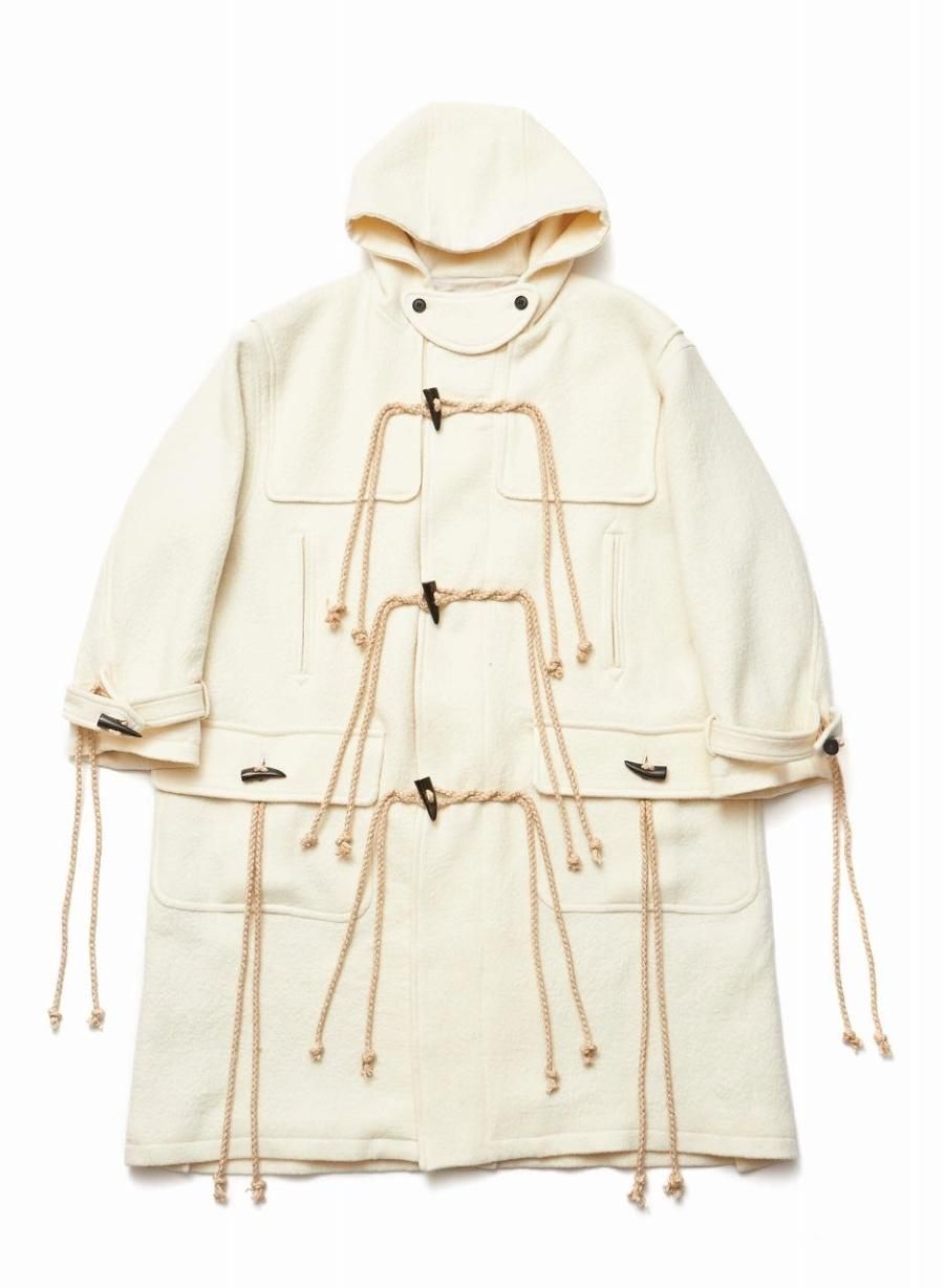 SUGARHILL（シュガーヒル）のCORDED DUFFLE COAT IVORY WHITEの通販サイト-大阪 堀江 PALETTE art  alive（パレットアートアライヴ）-