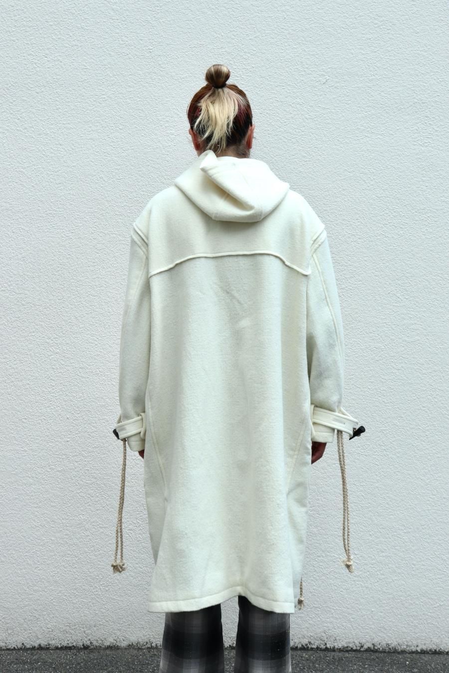 SUGARHILL（シュガーヒル）のCORDED DUFFLE COAT IVORY WHITEの通販 