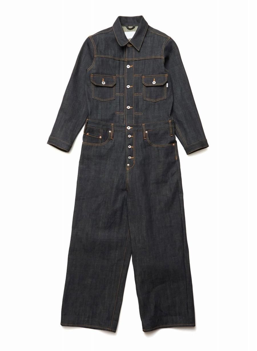 SUGARHILL DENIM JUMP SUIT-