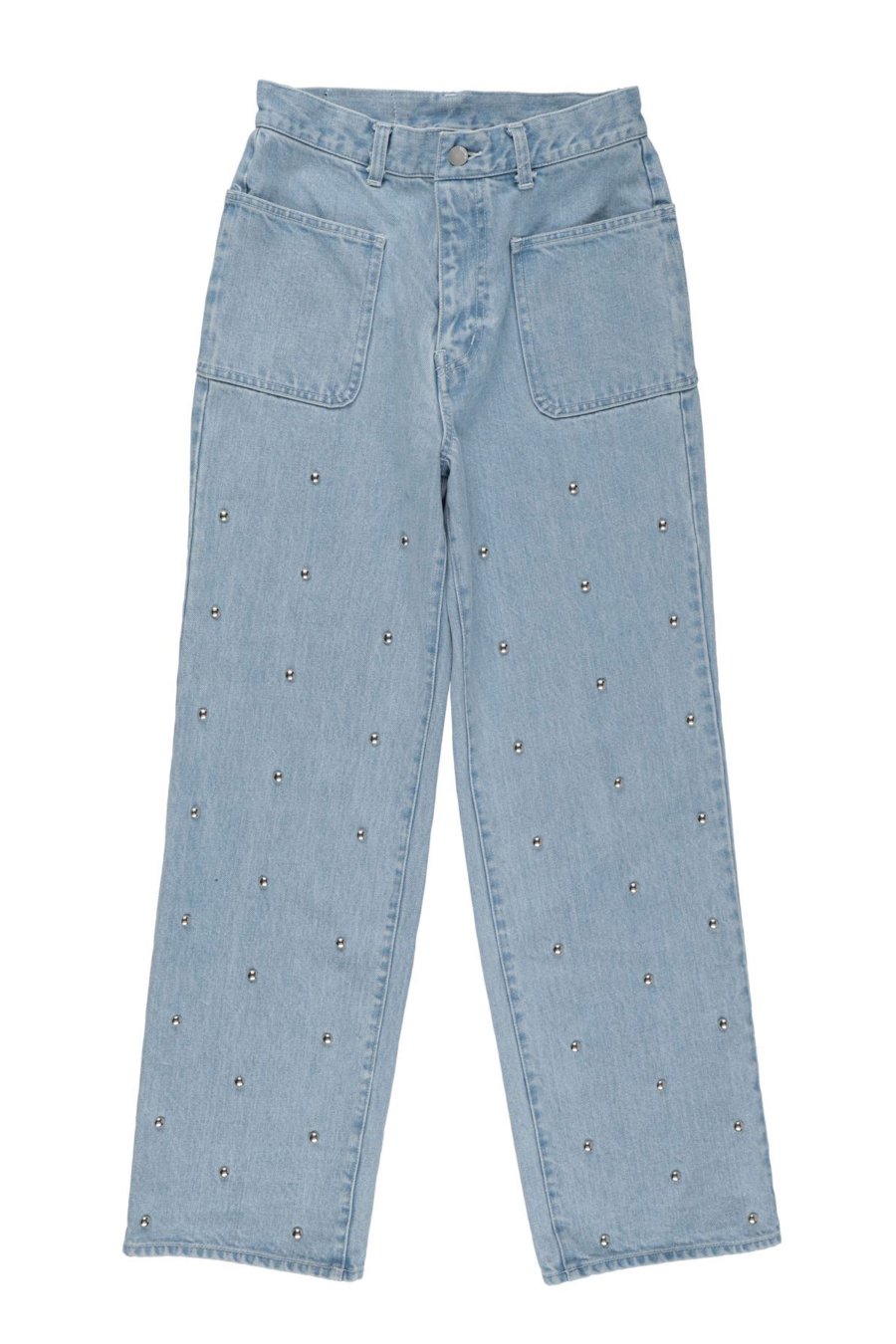 BELPER  22AW EMBELLISHED DENIM PANTS<img class='new_mark_img2' src='https://img.shop-pro.jp/img/new/icons15.gif' style='border:none;display:inline;margin:0px;padding:0px;width:auto;' />