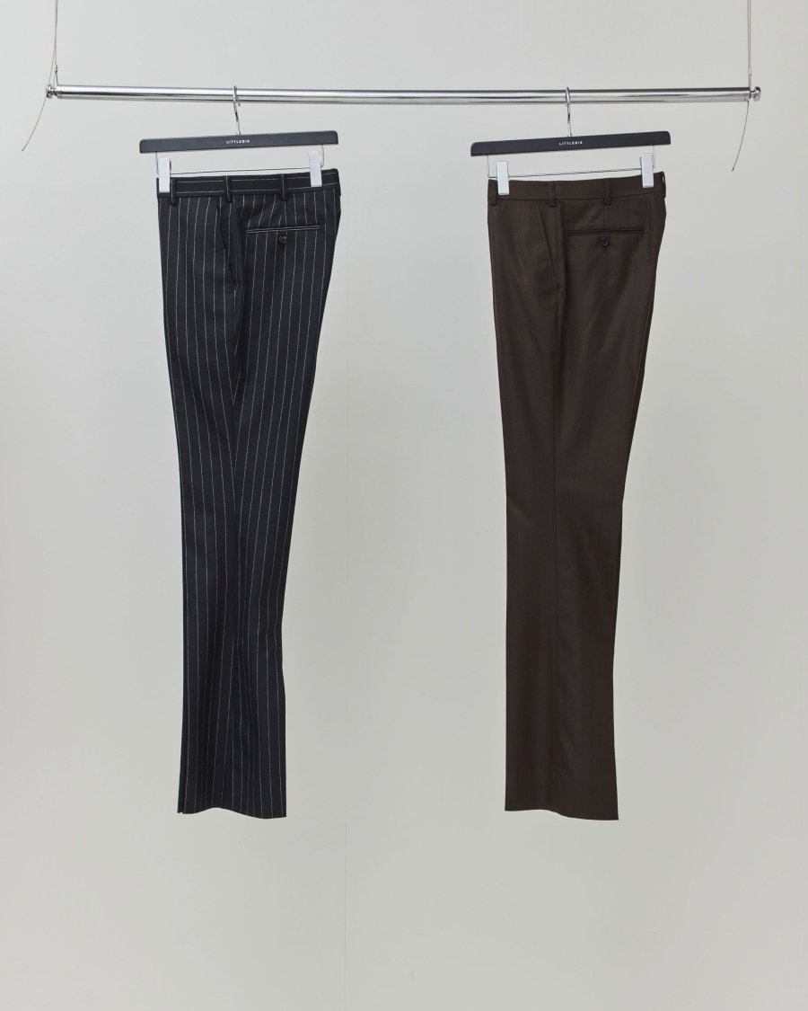 LITTLEBIG  22aw Bootcut Trousers(Black or Brown)<img class='new_mark_img2' src='https://img.shop-pro.jp/img/new/icons15.gif' style='border:none;display:inline;margin:0px;padding:0px;width:auto;' />