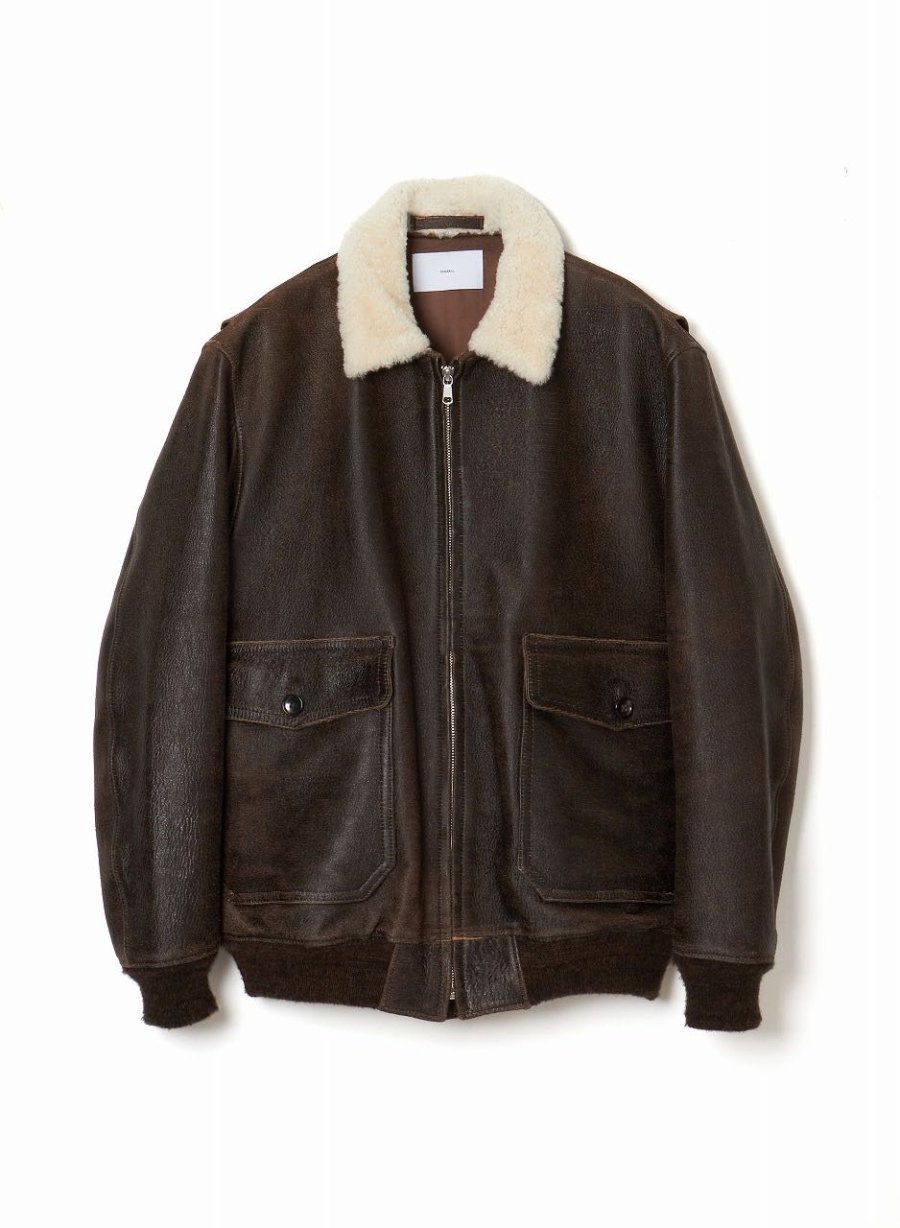 SUGARHILL 22aw GILL LEATHER G-1<img class='new_mark_img2' src='https://img.shop-pro.jp/img/new/icons15.gif' style='border:none;display:inline;margin:0px;padding:0px;width:auto;' />