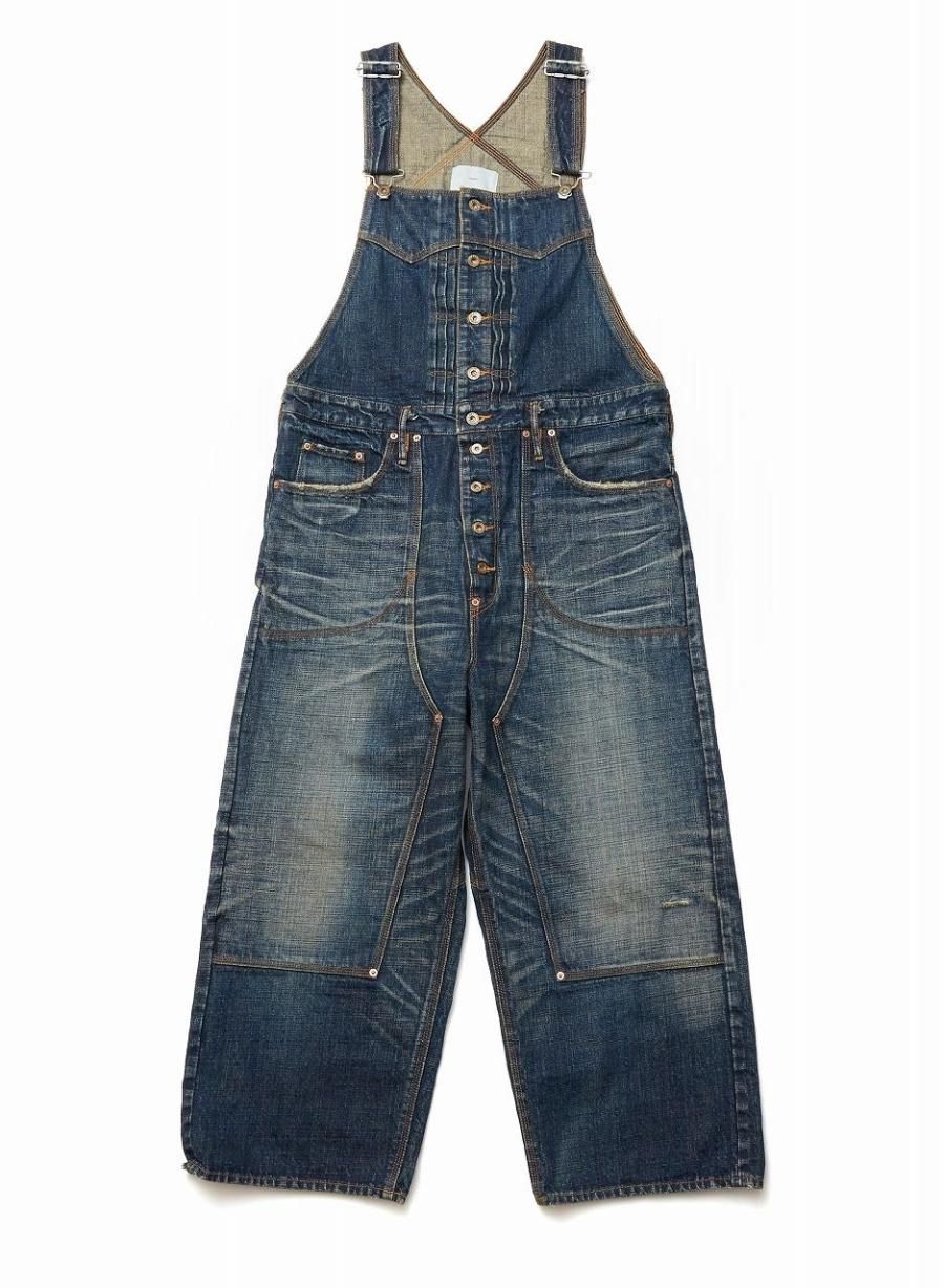 SUGARHILL（シュガーヒル）のMULTI FADE DENIM OVERALL