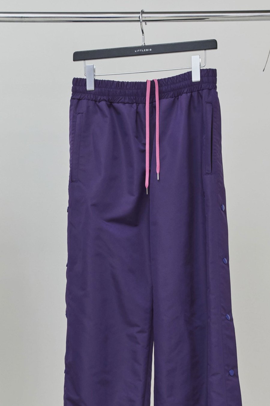 LITTLEBIG（リトルビッグ）のNylon Track Pants Purple（ナイロンパンツ）の通販サイト-大阪 堀江 PALETTE art  alive（パレットアートアライヴ）-