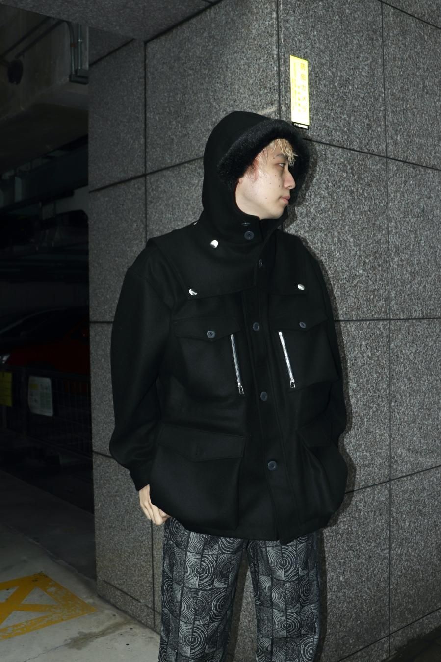 LITTLEBIG(リトルビッグ)のHooded Blouson Blackの通販サイト LITTLEBIG(リトルビッグ)のHooded Blouson Blackの通販サイト