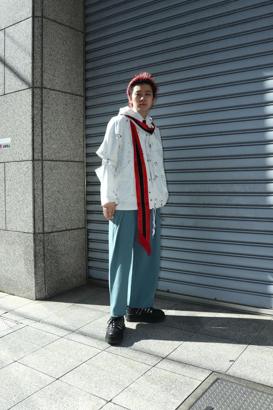 MASU（エムエーエスユー）のSEPARATE GALAXY PARKA WHITEの通販