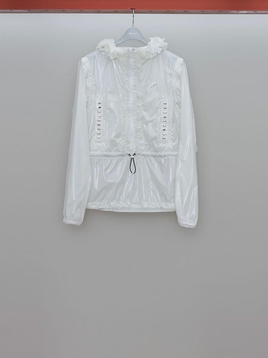 MASU 23SS DANCING ANORAK(WHITE)-