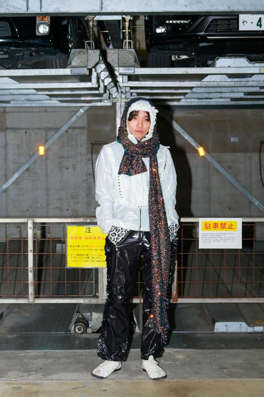 MASU 23SS DANCING ANORAK(WHITE) アノラックパーカ | unimac.az