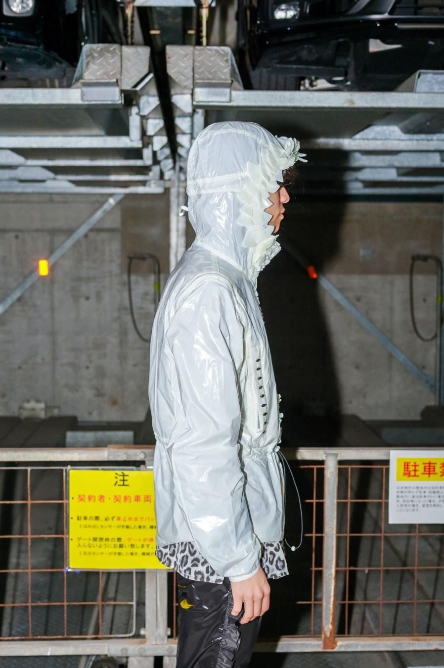 MASU 23SS DANCING ANORAK(WHITE)-