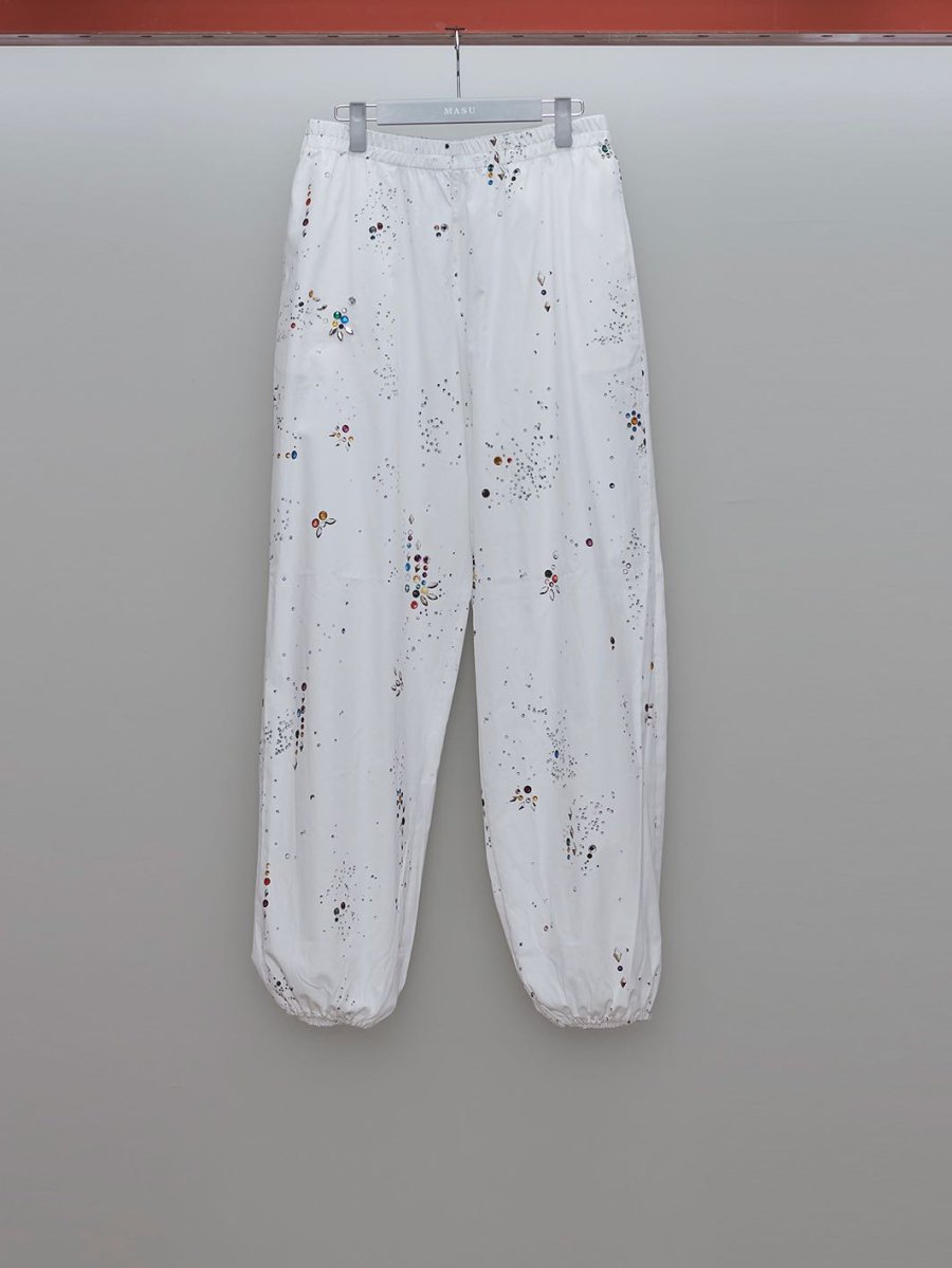 MASU 23SS GALAXY EASY PANTS(WHITE)<img class='new_mark_img2' src='https://img.shop-pro.jp/img/new/icons15.gif' style='border:none;display:inline;margin:0px;padding:0px;width:auto;' />