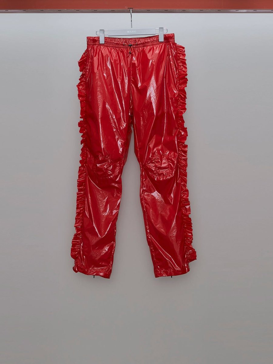 MASU 23SS DANCING TRACK PANTS(RED)<img class='new_mark_img2' src='https://img.shop-pro.jp/img/new/icons15.gif' style='border:none;display:inline;margin:0px;padding:0px;width:auto;' />
