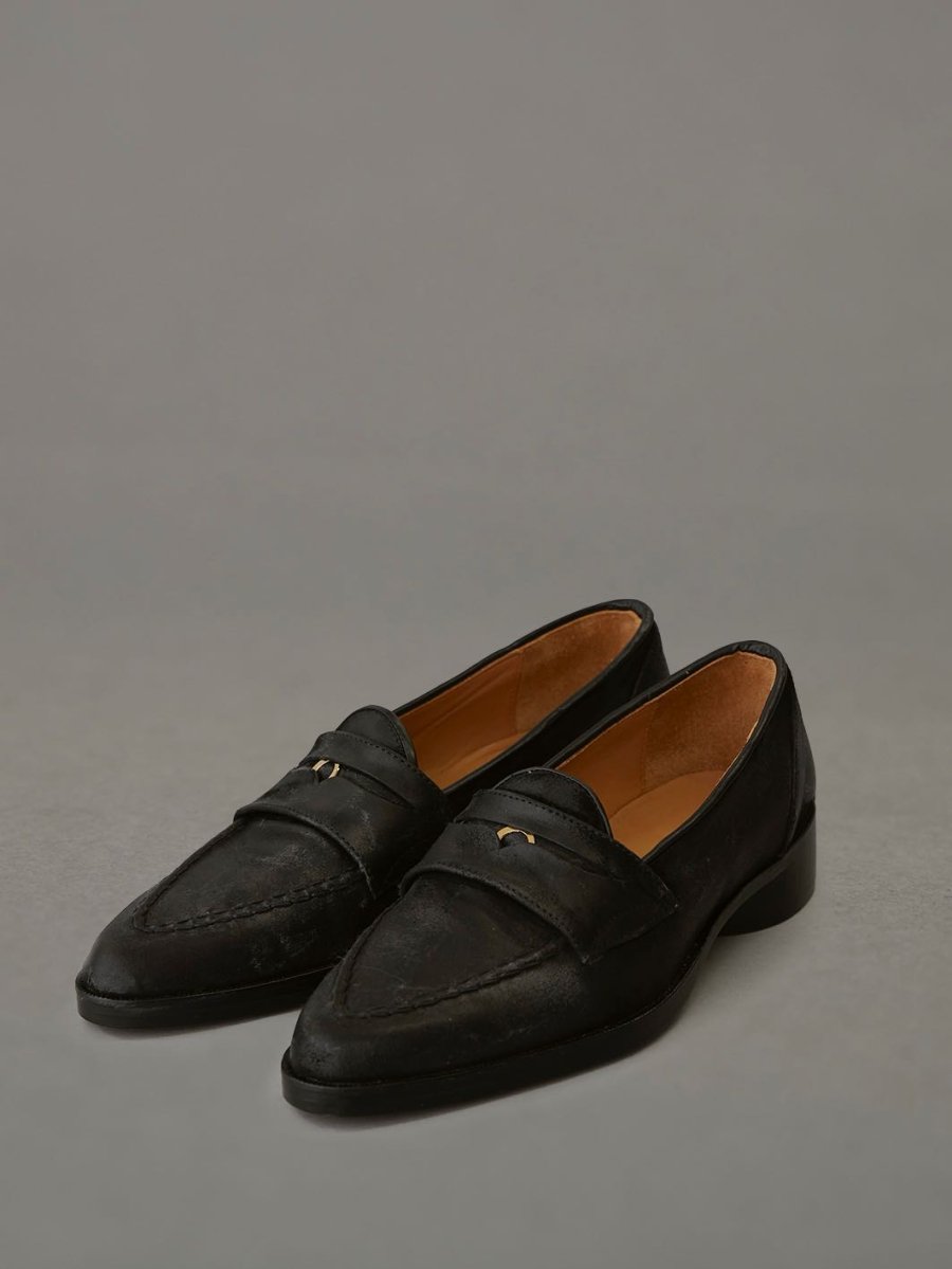 MASU（エムエーエスユー）のMOON LEATHER LOAFER BLACKの通販サイト