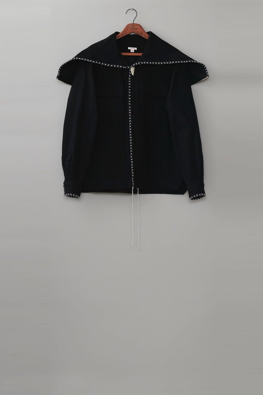 MASU（エムエーエスユー）のSAILOR HOOD SHIRTS BLACKの通販サイト