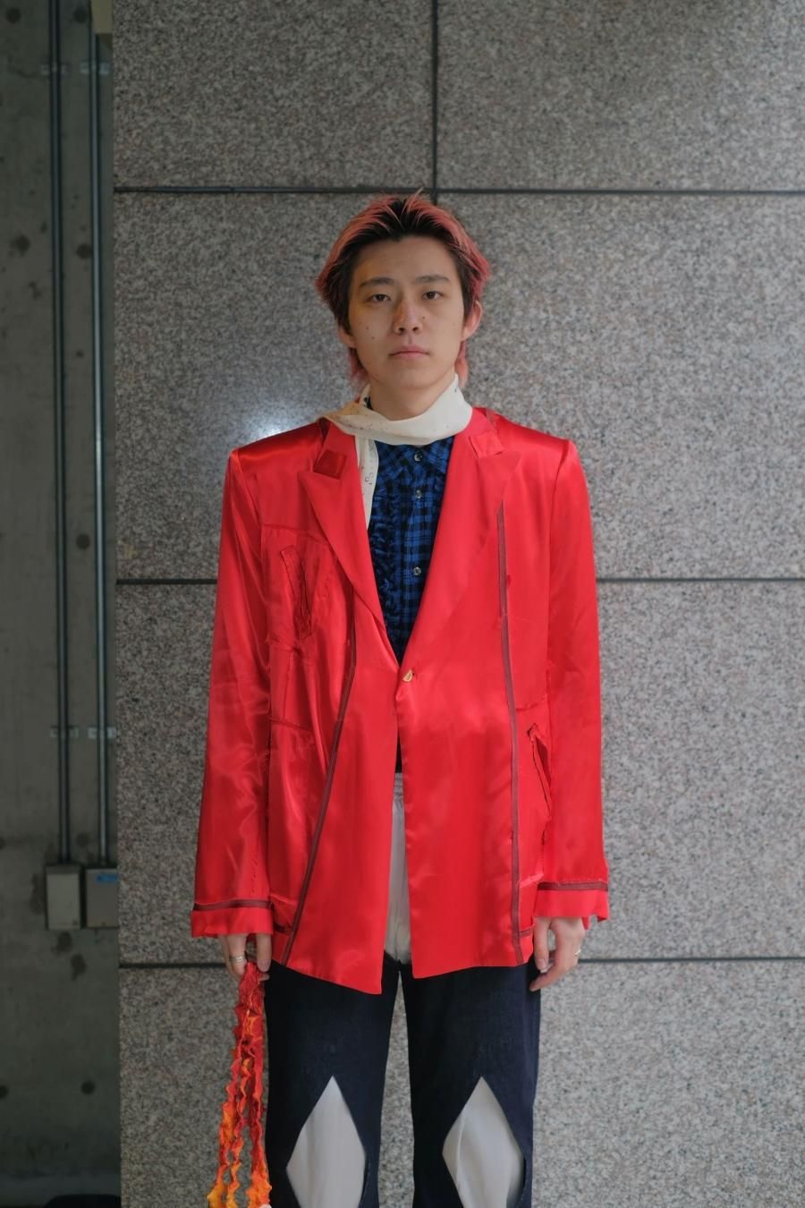 MASU(エムエーエスユー)のINSIDE OUT JACKET REDの通販サイト-大阪 堀江 PALETTE art alive(パレットアートアライヴ)-