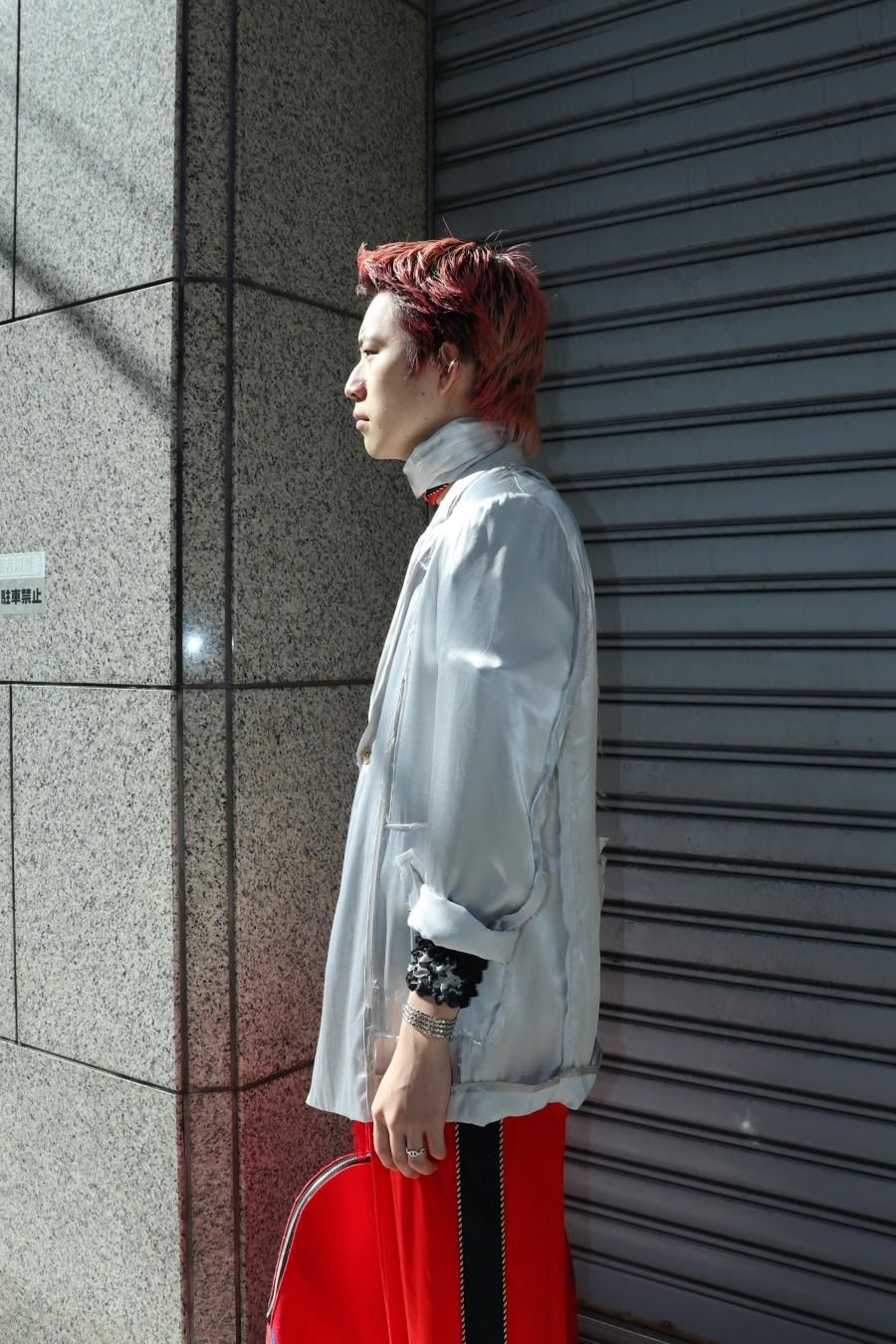 新品本物 MASU INSIDE REDの通販サイト-大阪 OUT JACKET MASU（エム