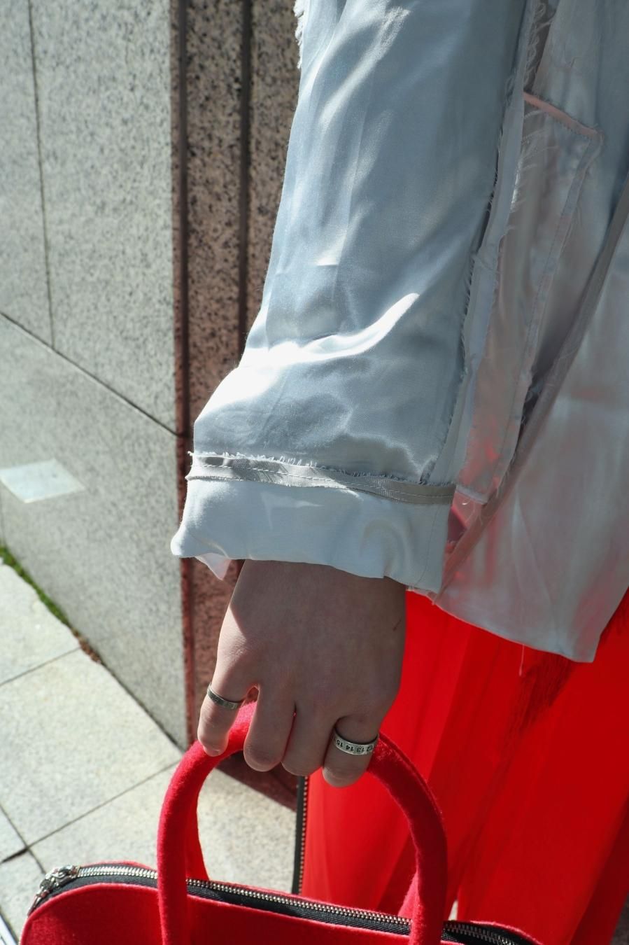 MASU（エムエーエスユー）のINSIDE OUT JACKET SILVERの通販