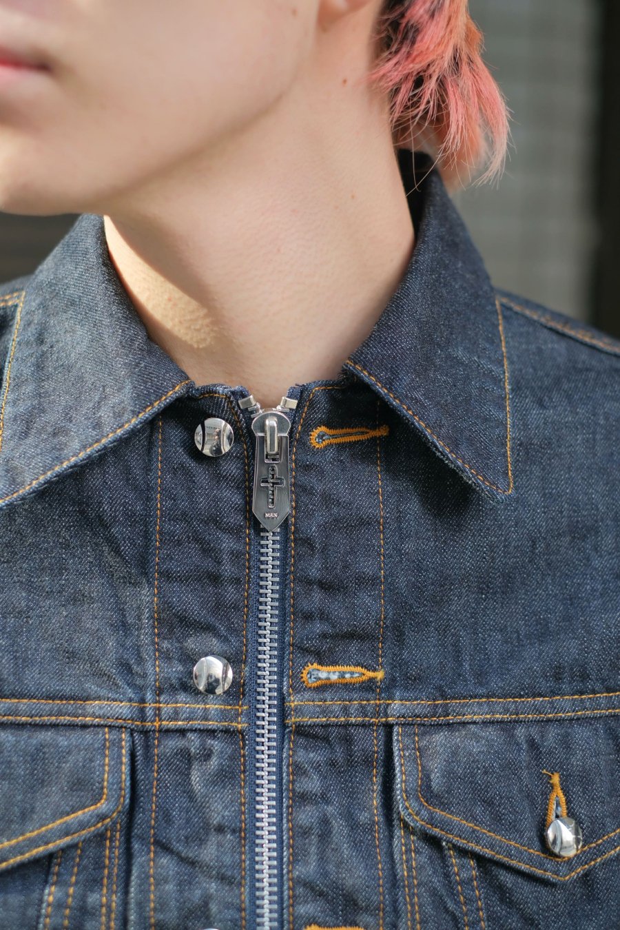 MASU（エムエーエスユー）のDENIM TRUCKER JACKET INDIGOの通販サイト