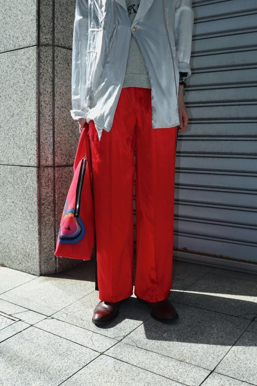 安く購入 MASU 23SS DIAMOND-CUT PAJAMA PANTS 44 - パンツ