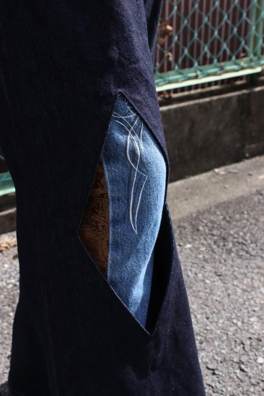 kanayamataisei【専用】MASU 23ss DENIM CHAPS INDIGO 44