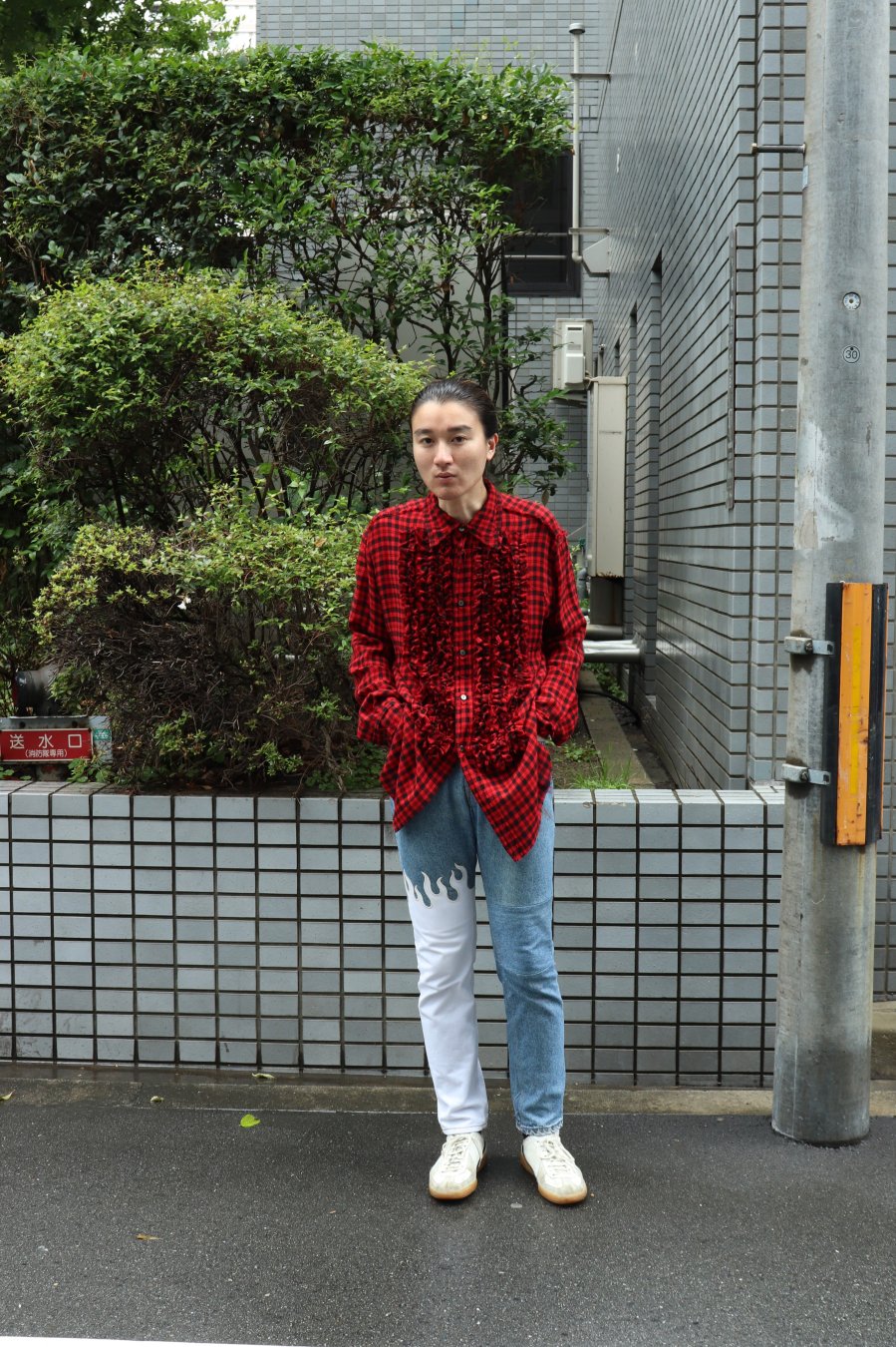 送料無料】 MASU 23ss GRUNGE PLAID SHIRT シャツ - www.sovep-glass.com