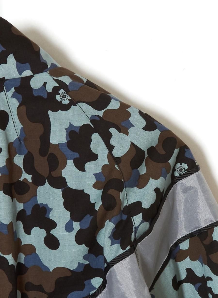 SUGARHILL（シュガーヒル）のFLOWER CAMO IPFU BLOUSON BLUE
