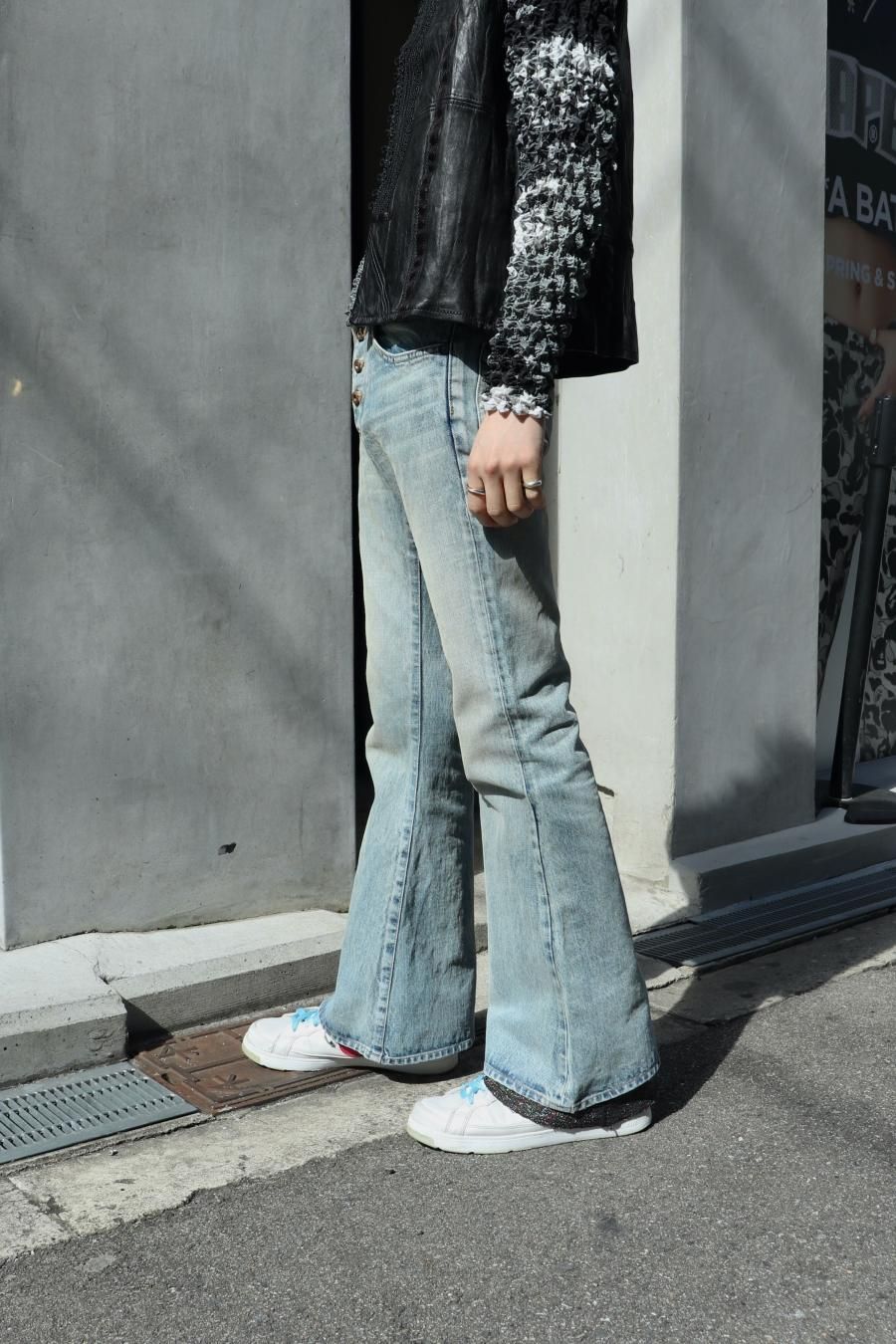 SUGARHILL（シュガーヒル）のFADED BELL BOTTOM DENIM PANTS-1の通販サイト-大阪 堀江 PALETTE art  alive（パレットアートアライヴ）-