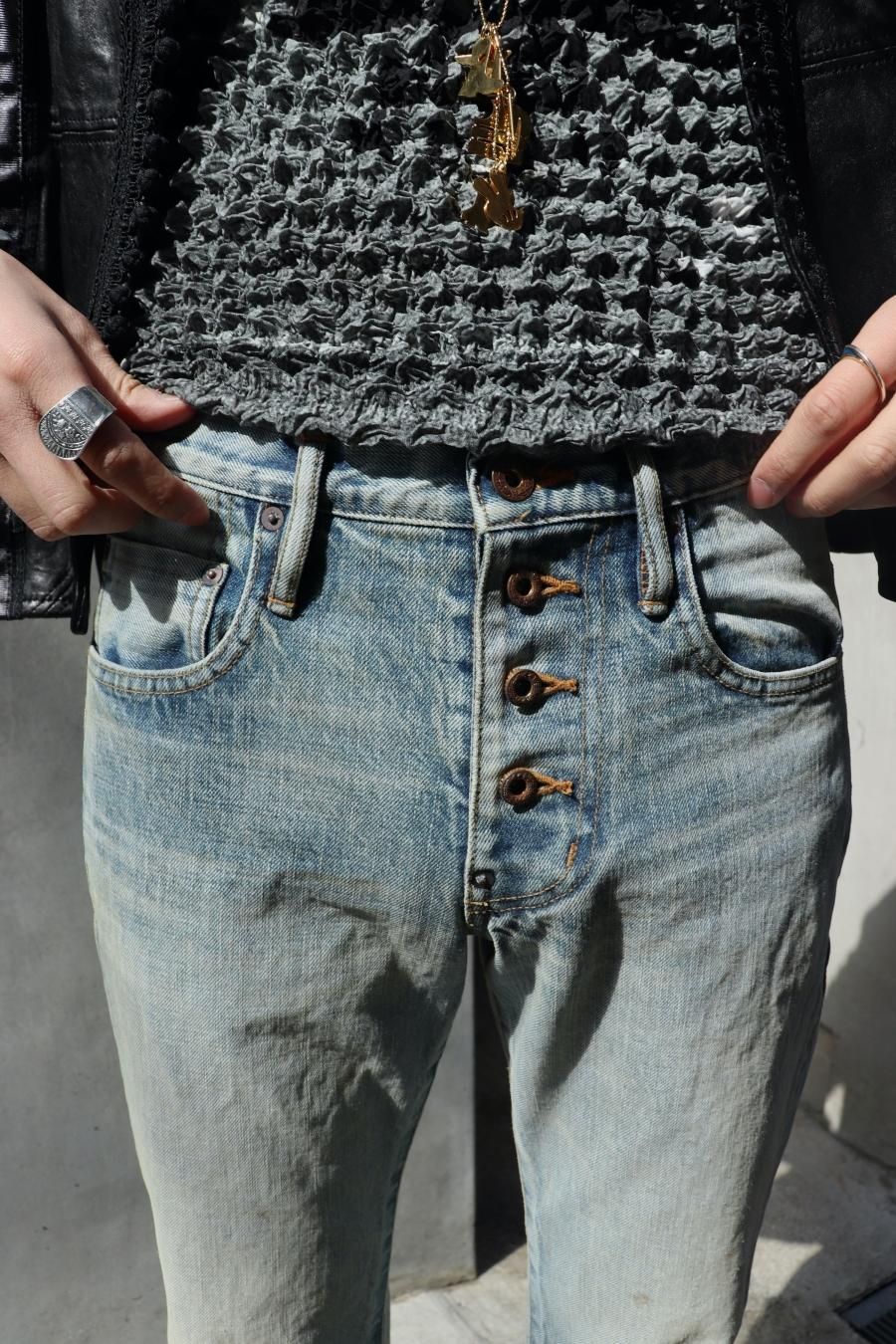 SUGARHILL(シュガーヒル)のFADED BELL BOTTOM DENIM PANTS-1の SUGARHILL(シュガーヒル)のFADED BELL BOTTOM DENIM PANTS-1の
