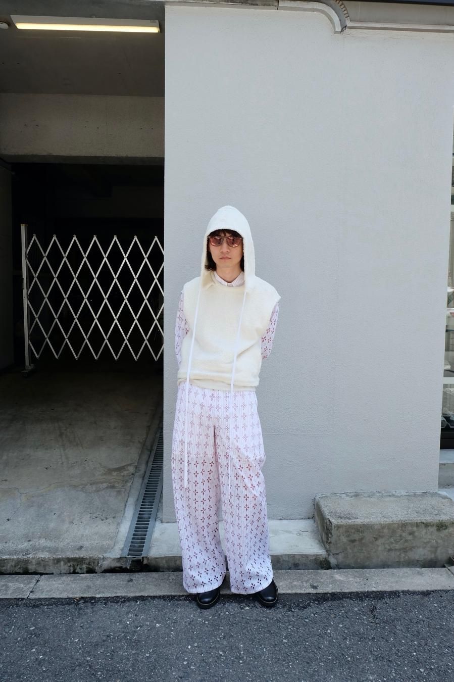 MASU（エムエーエスユー）のDIAMOND-CUT PAJAMA PANTS REDの通販サイト-大阪 堀江 PALETTE art  alive（パレットアートアライヴ）-