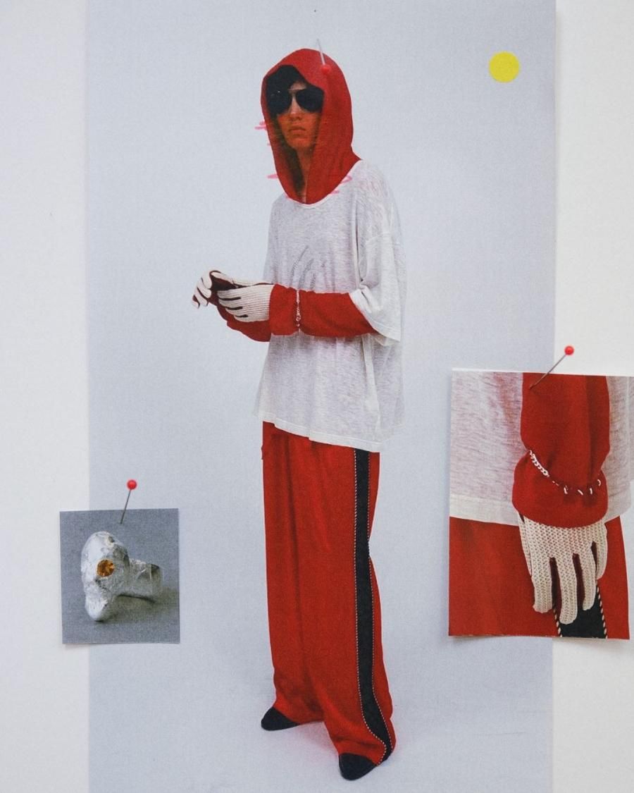 MASU PRINT JACK T-SHIRT ホワイト MASU（エムエーエスユー）のPRINT JACK T-SHIRT WHITEの通販